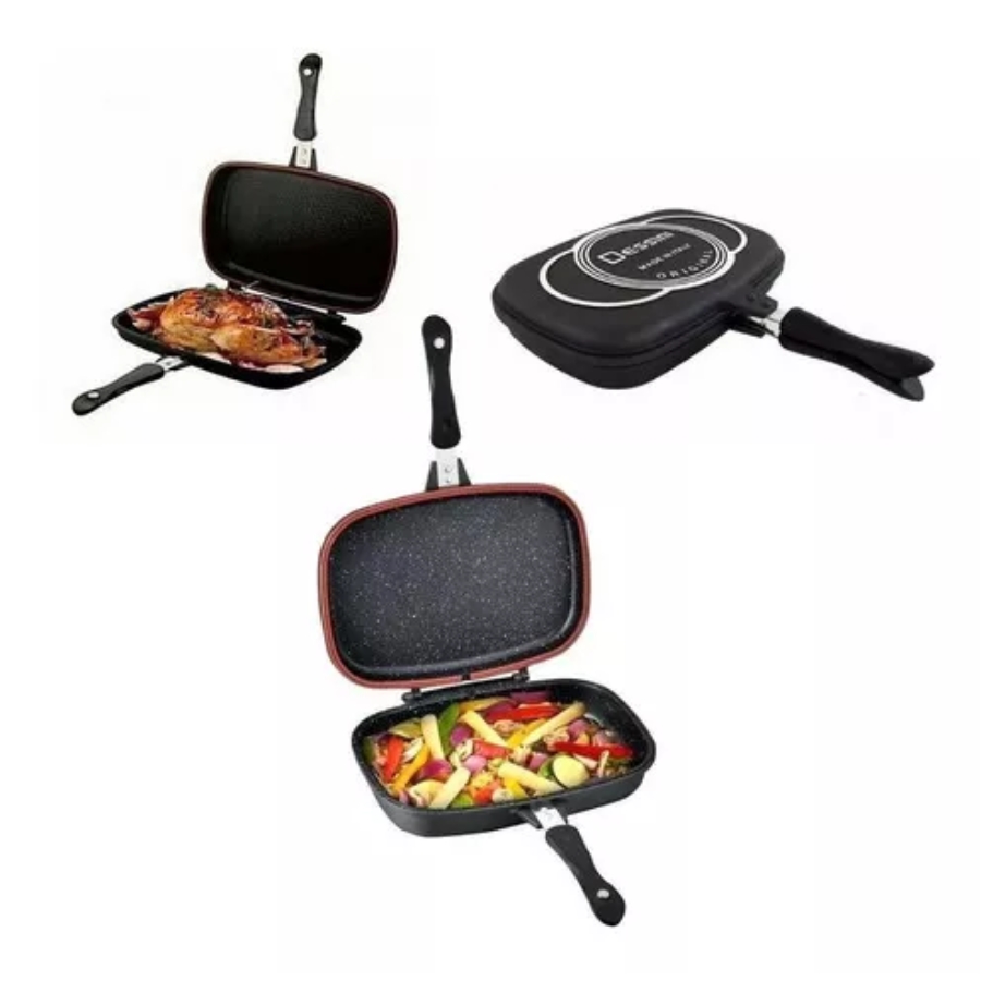 Miniatura 3 de Sartén Doble Parrilla 36 Cms Antiadhere